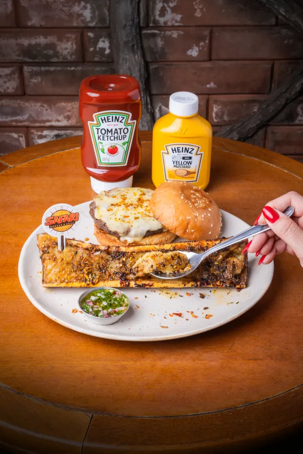 Fotografia gastronômica de lanche para o Burger Fest